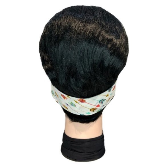 Bohemian Chic Colorful Arrow Bandana Tie Headband - Picture 6 of 13